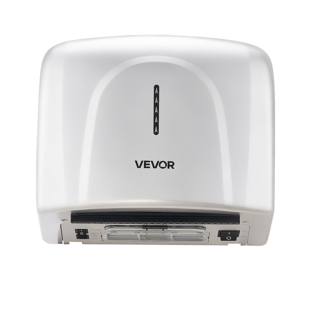 VEVOR Hand Dryer, 1300W Bathroom Air Hand Dryer, Automatic High Speed with HEPA Filter, Fast Drying, Premium ABS Construction, AC110-120V Commercial Wall Mounted for Home Bathroom, Guest Room,Homestay