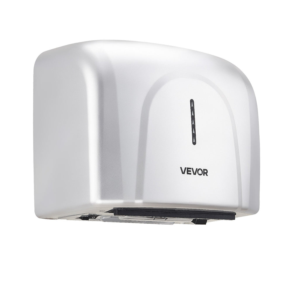 VEVOR Hand Dryer, 1300W Bathroom Air Hand Dryer, Automatic High Speed with HEPA Filter, Fast Drying, Premium ABS Construction, AC110-120V Commercial Wall Mounted for Home Bathroom, Guest Room,Homestay