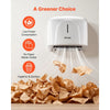VEVOR Hand Dryer, 2 Pack 1300W Bathroom Air Hand Dryer, Automatic High Speed with HEPA Filter, Fast Drying, ABS Construction, AC110-120V Commercial Wall Mounted for Home Bathroom, Guest Room,Homestay