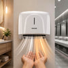 VEVOR Hand Dryer, 2 Pack 1300W Bathroom Air Hand Dryer, Automatic High Speed with HEPA Filter, Fast Drying, ABS Construction, AC110-120V Commercial Wall Mounted for Home Bathroom, Guest Room,Homestay