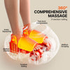 VEVOR Foot Massager Machine with Heat, Deep-Kneading, Compression, and Shiatsu for Plantar Fasciitis, Neuropathy, Gifts for Men, Women - Fits up to Men Size 12