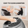 VEVOR Foot Massager Machine with Heat, Deep-Kneading, Compression, and Shiatsu for Plantar Fasciitis, Neuropathy, Gifts for Men, Women - Fits up to Men Size 12