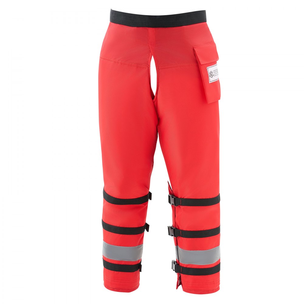 VEVOR Chainsaw Chaps Wrap, Class D, 8 Layers Wrap Style Chainsaw Pants with Adjustable Belt & Gear Pocket, Chain Saw Chaps for Men/Women, Chainsaw Safety Equipment for Loggers Forest Workers, Large