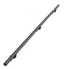 VEVOR Wall-Mounted Stair Handrail, 6 ft 250 lbs Load Black Metal Railing, for Indoor Steps, Loft, Porch & Hallways, Heavy-Duty Industrial Aluminum Alloy Hand Rail, Round Tube, with Mounting Hardware