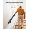 VEVOR Wall Mounted Stair Handrail, 7ft Pipe Staircase Handrail, Black Galvanized Aluminum, 1.26 inch Pipe Diameter, Indoor&Outdoor Staircase Railing,Industrial Hand Rail for Steps,Security Baluster