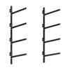 VEVOR Kayak Storage Rack for 4 Kayaks, Holds 300 lbs, Heavy Duty Adjustable Wall Mount Stand for Indoor Outdoor Garage Shed Dock, Storage Holder for Canoe, Small Boat, SUP, Surfboard & Paddleboard