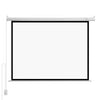 VEVOR Motorized Projector Screen, 72 inch 4:3 1080 HD Electric Projection Screen, Wall Mounted Projection Dispaly Projector with Remote Control, Automatic Movie Screen for Family Home Office Theater