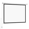 VEVOR Motorized Projector Screen, 72 inch 4:3 1080 HD Electric Projection Screen, Wall Mounted Projection Dispaly Projector with Remote Control, Automatic Movie Screen for Family Home Office Theater