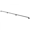 VEVOR Wall-Mounted Stair Handrail, 10 ft 440 lbs Load Black Metal Railing, for Indoor Steps, Loft, Porch & Hallways, Heavy-Duty Industrial Carbon Steel Hand Rail, Round Tube, with Mounting Hardware