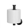 VEVOR Toilet Paper Holder, Fits Mega Rolls Size, Premium Stainless Steel Rustproof Material, Wall Mounted with Screws, Toilet Roll Tissue Holder for Bathroom, Washroom, Kitchen, Matte Black