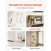 VEVOR Suction Cup Hooks 6 Pack, 2.76 x 3.54 x 1.57 inch, 10 LBS Max Load Clear Shower Suction Cups, Strong and Reusable Heavy Duty Wall Holder, for Loofah, Towel, Glass, Window, Kitchen, Bathroom