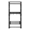 VEVOR Gun Rack Wall Mount, Heavy Duty Steel, Indoor Rifle Shotgun Rack with Magazine Holder, MOLLE Panel, Gun Accessories Display Storage Holder, Hold Up to 5 Rifles or Shotguns, for Tactical Gear