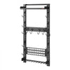 VEVOR Gun Rack Wall Mount, Heavy Duty Steel, Indoor Rifle Shotgun Rack with Magazine Holder, MOLLE Panel, Gun Accessories Display Storage Holder, Hold Up to 5 Rifles or Shotguns, for Tactical Gear