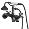 VEVOR Clawfoot Tub Faucet, Wall Mount Bathtub Faucets with Handheld Shower, Vintage Oil-Rubbed Bronze Clawfoot Tub Filler Faucet Shower Kit with Adjustable Swing Arms & 360° Rotation Spout for Bathtubs