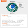 VEVOR Suction Hose Kit for Water Pump, with 2 in x 50 ft Blue Backwash Hose, 20 ft Green Suction Hose, and Steel Round Hole Strainer, Camlocks, Clamps, Cam & Groove Adapter, for Multiple Purposes