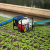 VEVOR Suction Hose Kit for Water Pump, with 2 in x 50 ft Blue Backwash Hose, 20 ft Green Suction Hose, and Steel Round Hole Strainer, Camlocks, Clamps, Cam & Groove Adapter, for Multiple Purposes