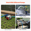 VEVOR Backwash Hose, 1.5 in x 100 ft, Blue High Quality PVC Hose, with Clamps, Camlock, Aluminum Fittings, Fit Various Pumps, for Sewage Treatment, Water Transportation and More Agricultural Purposes