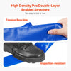 VEVOR Backwash Hose, 1.5 in x 50 ft, Blue High Quality PVC Hose, with Clamps, Camlock, Aluminum Fittings, Fit Various Pumps, for Sewage Treatment, Water Transportation and More Agricultural Purposes