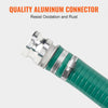 VEVOR Suction Hose, 2 in x 20 ft, Green High Quality Hose, with Camlock Connectors, and Aluminum Fittings, Fit Various Pumps, for Sewage Treatment, Water Transportation and More Agricultural Purposes