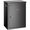 VEVOR Package Delivery Boxes for Outside 15.4" x 10.6" x 20.5", Galvanized Steel Wall Mount Mailbox with Coded Lock, Anti-Theft Baffle, IPX3 Waterproof Lockable Large Mail Box for Porch, Curbside