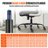 VEVOR Office Chair Base Replacement, 28", 2500 lbs Static Load Capacity, Heavy Duty Universal Computer Desk Chair Stool Base Part with 5 Casters and Gas Cylinder, Desk Chair Base Replacement, Black