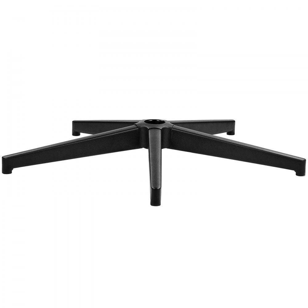 VEVOR Office Chair Base Replacement, 28", 2500 lbs Static Load Capacity, Heavy Duty Universal Computer Desk Chair Stool Base Part with Reinforced Metal Legs, Desk Chair Base Replacement Parts, Black