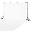 VEVOR Backdrop Stand, 6.5 x 10 ft Adjustable Photo Backdrop Stand Kit, Portable Background Backdrop Stand with 5 Crossbars, Heavy Duty Projector Screen Stand, for Wedding, Photo Video Studio & Party