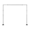 VEVOR Backdrop Stand, 8.5 x 10 ft Adjustable Photo Backdrop Stand Kit, Portable Background Backdrop Stand with 7 Crossbars, Heavy Duty Projector Screen Stand, for Wedding, Photo Video Studio & Party