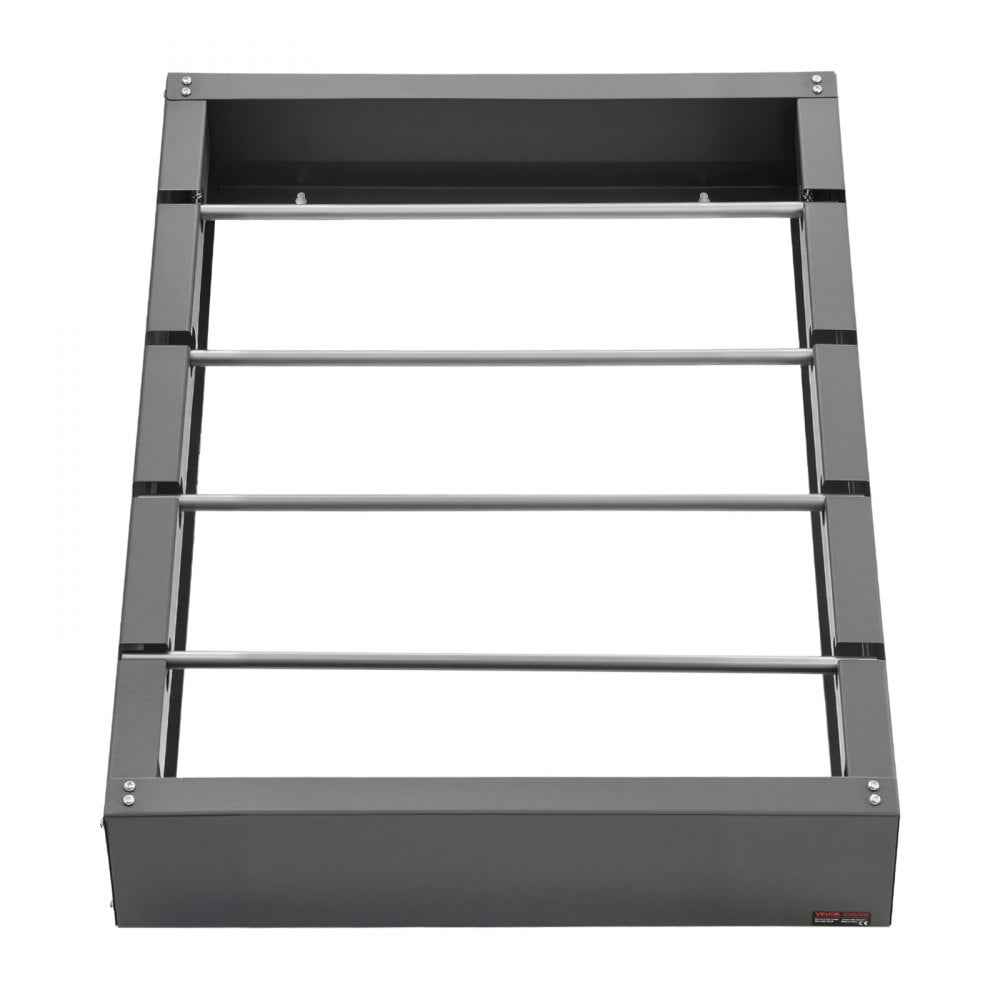 VEVOR Wire Spool Rack, 4 Adjustable Rods, Cold-Rolled Steel Wire Spool Holder Wall Mounted for Multi-Spools, Wiring Storage, 150 lbs Capacity Cable Dispenser, for Electrical Industrial Retail Use