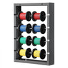 VEVOR Wire Spool Rack, 4 Adjustable Rods, Cold-Rolled Steel Wire Spool Holder Wall Mounted for Multi-Spools, Wiring Storage, 150 lbs Capacity Cable Dispenser, for Electrical Industrial Retail Use