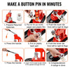 VEVOR Button Maker Machine, 25mm (1 inch) Badge Punch Press Kit, Children DIY Gifts Pin Maker, Button Making Supplies with 500pcs Button Parts & Circle Cutter & Magic Book