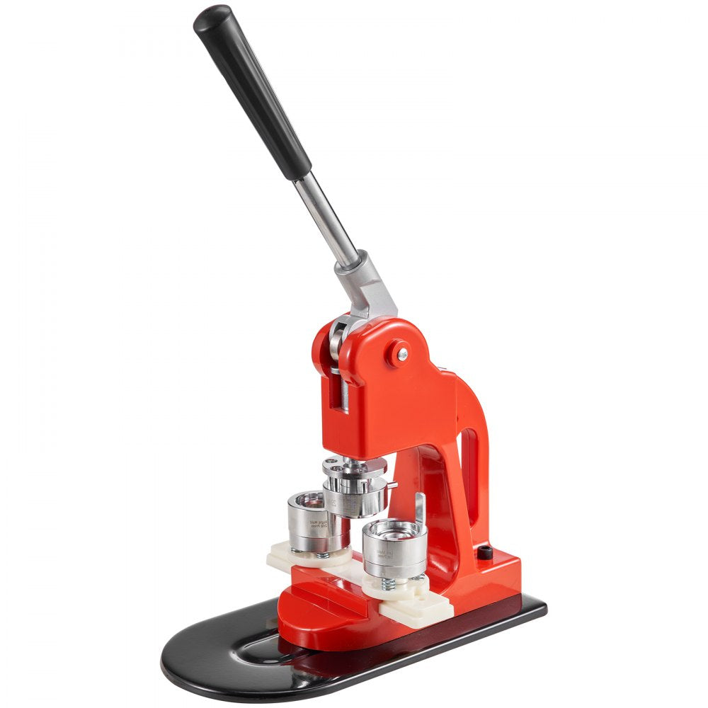 VEVOR Button Maker Machine, 25mm (1 inch) Badge Punch Press Kit, Children DIY Gifts Pin Maker, Button Making Supplies with 500pcs Button Parts & Circle Cutter & Magic Book