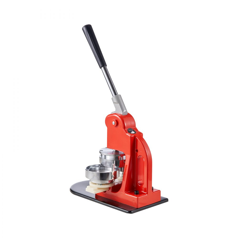 VEVOR Button Maker Machine, 75 mm (3 inch) Badge Punch Press Kit, Children DIY Gifts Pin Maker, Button Making Supplies with 500pcs Button Parts & Circle Cutter & Magic Book
