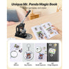 VEVOR Button Maker Machine, 1 in, Pin Maker Machine with 500pcs Button Parts, Circle Cutter, Hex Wrenches and Magic Book, Ergonomic Handle, for DIY Badges, Personalized Pins and Key Chains, Black
