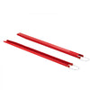 VEVOR Forklift Extensions 84 x 4.5 in, 5500 lbs Load Capacity & Bottom Lock, for Forklifts and Forklift Trucks, Heavy-Duty Industrial Steel Pallet Fork Attachments, Extended Load Handling, Red, 1 Pair