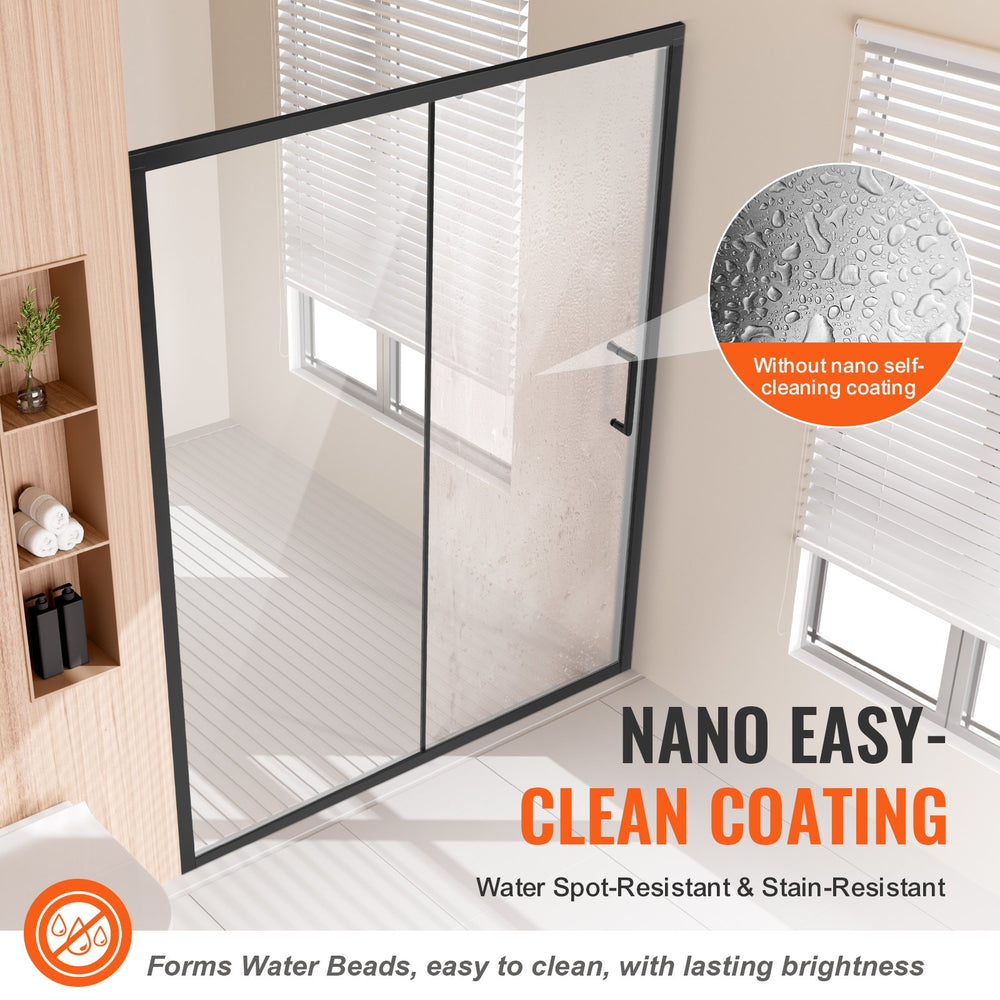 Nano easy-clean coating feature graphic