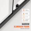 Narrow aluminum frame feature graphic