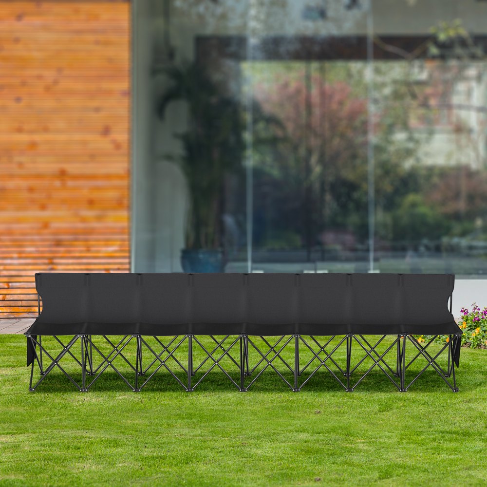 Back Channel FOLDING BENCH 新品同様 Vevor Folding Bench 8-Seat Portable Sideline Sports