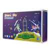 VEVOR Fort Building Kit for Kids, 140PCS Glow in The Dark STEM Building Toys, Educational Gift for 4 5 6 7 8+ Year Old Boys & Girls Indoor Outdoor Play Tent Construction Toys with 96 Rods and 44 Balls