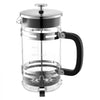 VEVOR French Press Coffee Maker, 34 Ounce 1 Liter Borosilicate Glass Coffee Press Tea Maker with Stainless Steel Filter, Large Glass French Presses Cold Brew for Camping Travel Home Kitchen, Silver
