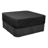 VEVOR Outdoor Hot Tub Cover, 80 x 80 x 20 Inch Weatherproof and Waterproof Hot Tub Cover Protector, 600D Heavy Duty Oxford Fabric and 950N Tearing Strength, Square Spa Covers for Hottub, Black