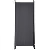 VEVOR Room Divider, 6.1 ft Room Dividers and Folding Privacy Screens (3-panel), Fabric Partition Room Dividers for Office, Bedroom, Dining Room, Study, Freestanding, Dark Gray