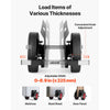VEVOR Panel Dolly, 1000 lbs Load Capacity, Drywall Mover with 10 Inch Rubber Wheels Fits Different Terrain, Adjustable Clamp Panel Cart for Steel Panels, Mattress, Doors and Drywall Sheet, Black