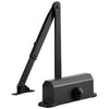 VEVOR Door Closer, Automatic Door Closer Commercial or Residential Use for Door Weights 150 Lbs, Adjustable Size Hydraulic Buffer Door Closers Heavy Duty Cast Aluminum Body, Easy Install, Black