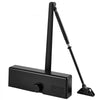 VEVOR Door Closer, Automatic Door Closer Commercial or Residential Use for Door Weights 330 Lbs, Adjustable Size Hydraulic Buffer Door Closers Heavy Duty Cast Aluminum Body, Easy Install, Black