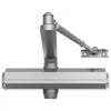 VEVOR Door Closer, Automatic Door Closer Commercial or Residential Use for Door Weights 330Lbs, Adjustable Size Hydraulic Buffer Door Closers Heavy Duty Cast Aluminum Body, Easy Install, Silver