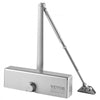 VEVOR Door Closer, Automatic Door Closer Commercial or Residential Use for Door Weights 330Lbs, Adjustable Size Hydraulic Buffer Door Closers Heavy Duty Cast Aluminum Body, Easy Install, Silver