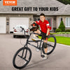 VEVOR BMX Bike, 24-Inch Wheel Freestyle Bike, BMX Race Bike with 4 Pegs, Beginner-Level BMX to Advanced Riders, BMX Bicycles for Teen Adult Men Women, Durable Hi-Ten Steel Frame, Easy to Assemble
