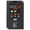 VEVOR VFD 2HP, 1.5KW, 7.5A, 1 or 3 Phase 220V Input to 3 Phase 220V Output Variable Frequency Drive, 40-60Hz Input, 0-400Hz Output VFD for Spindle Motor CNC Speed Control