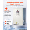 VEVOR 20HP 15KW 68.5A VFD, Single/3-Phase 220V Input to 3-Phase 220V Output, 0–2000Hz Variable Frequency Drive, Built-in PID for Constant Pressure Water Supply, Precision Motor Speed Control